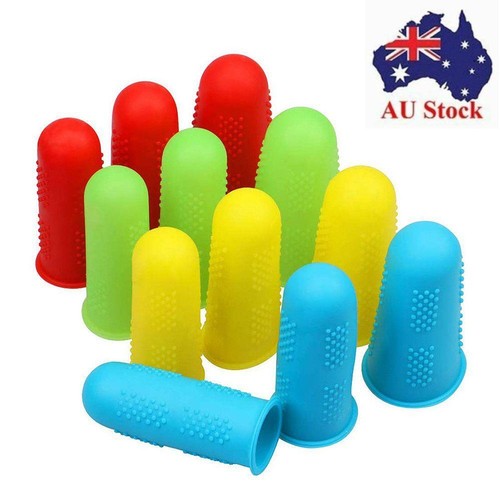 Thimble Rubber Guard Caps Silicone Finger Cover Finger protector Nonslip eBay