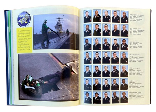 Libro de cruceros USS Theodore Roosevelt CVN-71 MED Deployment 2003 Vol 9 de la Marina de los Estados Unidos - Imagen 9 de 12