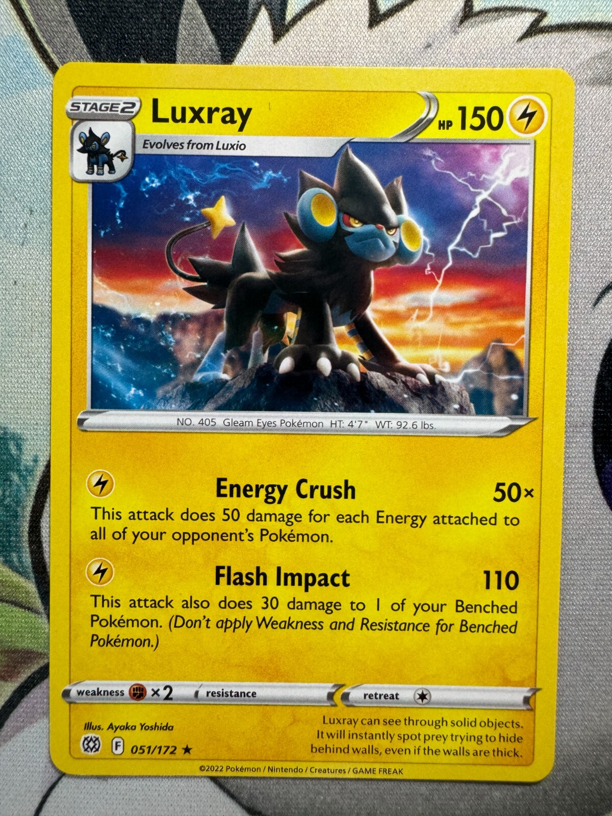 Luxray Non Holo English Pokemon TCG BKF846