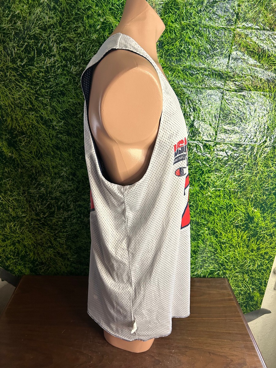 USA Men's Basketball #20 Champion Reversible Practice Jersey