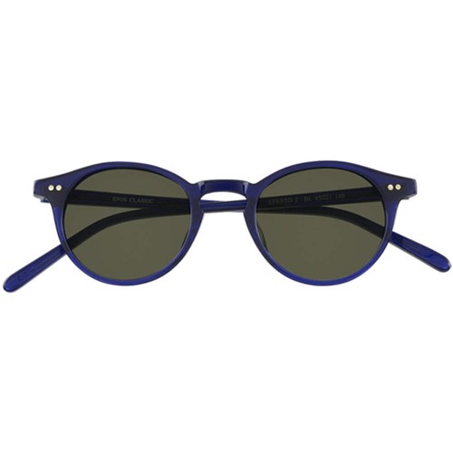Gafas de sol Epos Efesto 2 BL Blue 45 21 140 Various Lenses Hand Made in Italy - Imagen 4 de 8