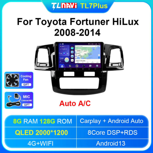 Für Toyota Fortuner Hilux Autoradio Multimedia Video Player Navigator GPS Bj 08-14 - Bild 24 von 40