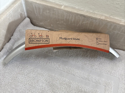 Brompton front fender with mudflap - hardware not included