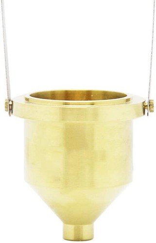Viscosimetro Flow Cup Coated-4 Coppette Viscosità Volume 100ml Vernice Tazza Rame  - Foto 2 di 4