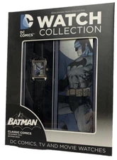 DC Watch Collection Batman Hush Watch Set Boxed with Tin Leather Strap NEW