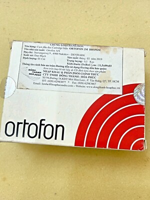 Ortofon 2M Bronze Mm Cartridge Made In Denmark