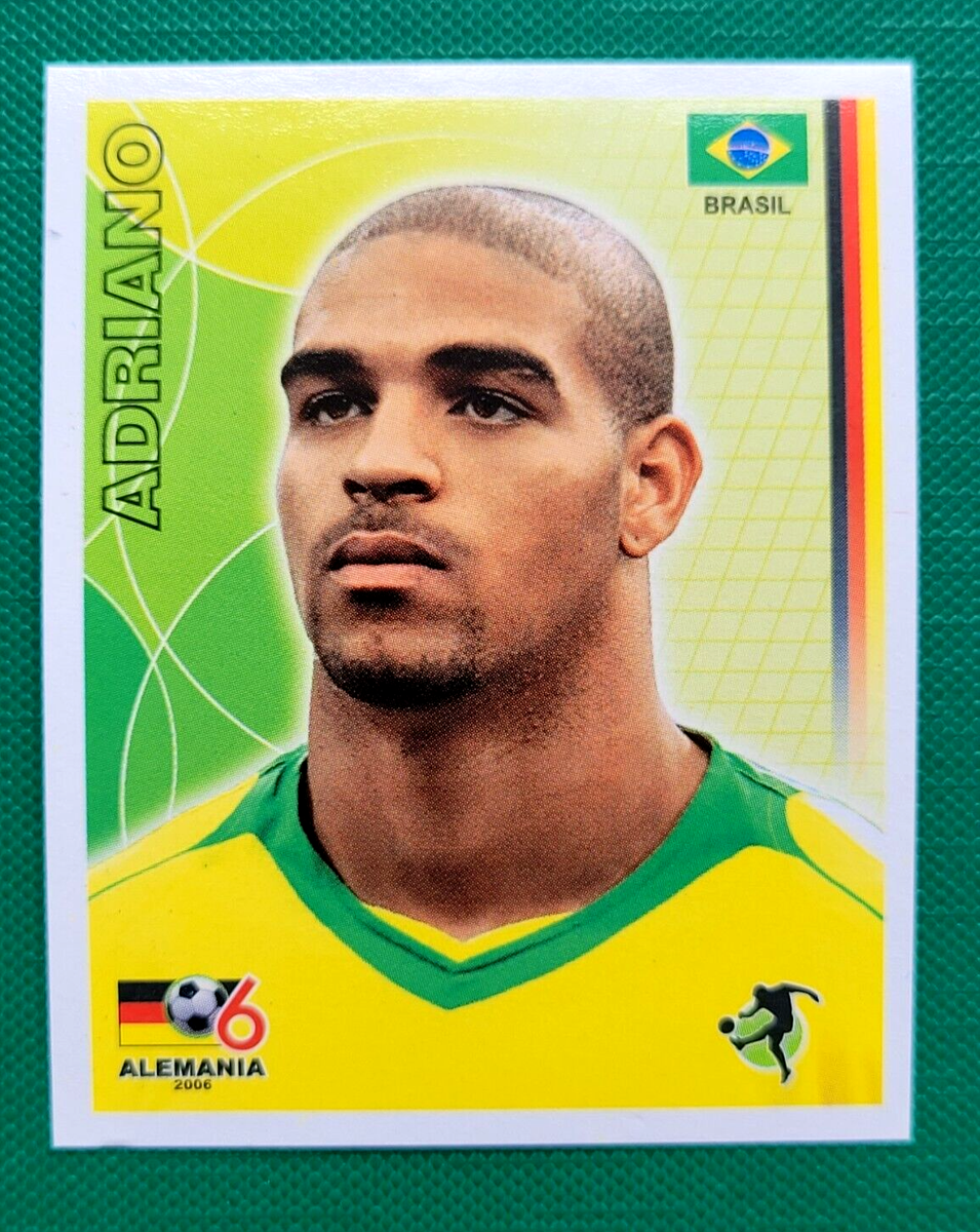 2006 Navarrete Germany World Cup FIFA VARIANT #295 ADRIANO Brazil