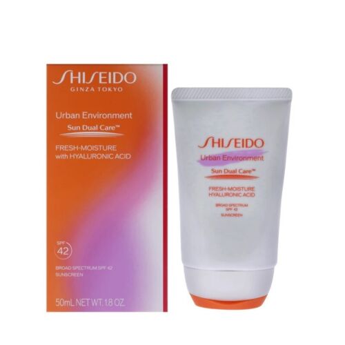 Shiseido Urban Environment Fresh-Moisture Sunscreen SPF 42 1.8oz/50ml New in BOX