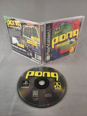 Pong: The Next Level, PS1, Complete, Authentic!