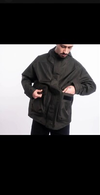 Nike StormFit GoreTex Tech Pack Green Jacket Men s Size LARGE DQ4272-355 NEW