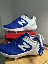BRAND NEW Size 6 - New Balance Fresh Foam X Velo v3 Metal Blue Cleats MSRP $95!!