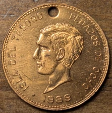 San Francisco California CA Golden Gate International Expo Isla Del Tesoro Token