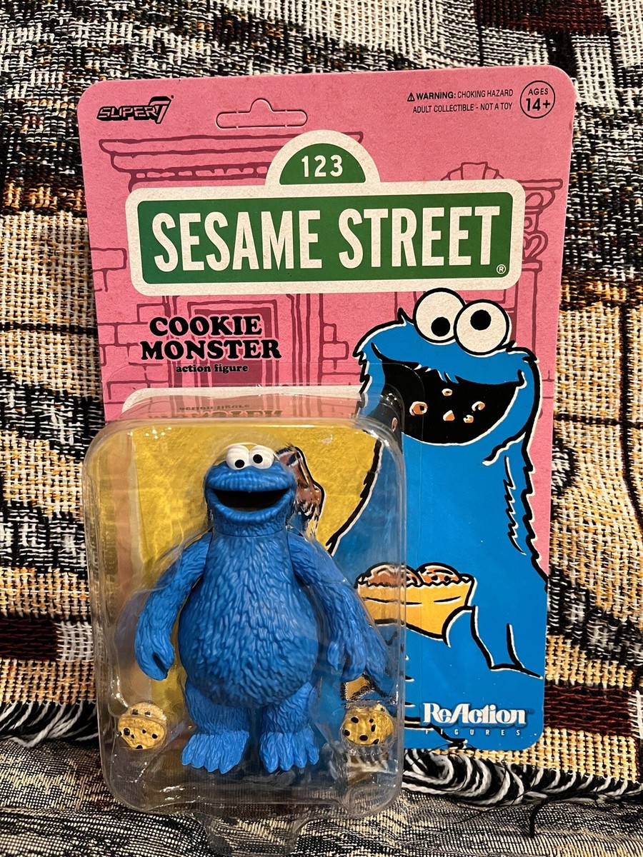 Super7 Reaction Sesame Street Wave 2 Guy Smiley Oscar Cookie