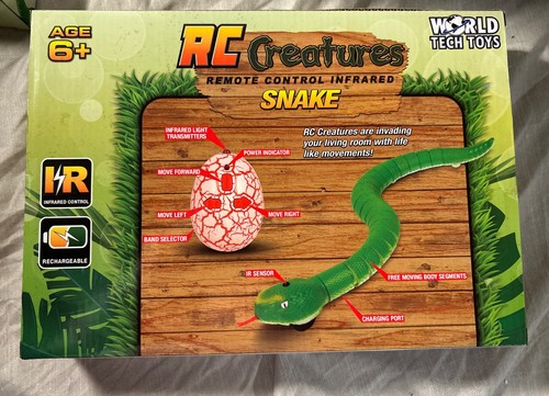World tech RC creatures remote controlled INFRARED snake - Picture 5 of 5