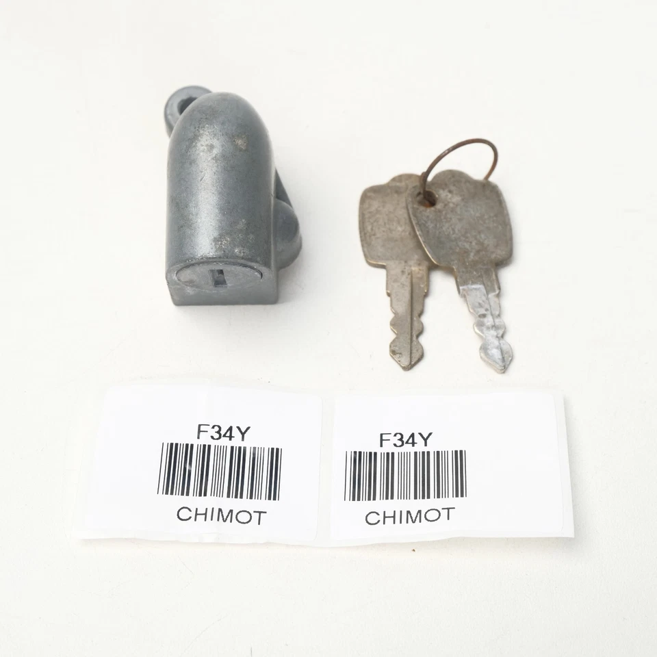 Se adapta a Yamaha G6S T50 T80 L5T YA6 V50 YG5 YL2 LS2 L2G RS100 LB 50 bloqueo de dirección Foto 2 de 4