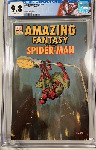 Amazing Fantasy #1000 Spider-man McNiven Variant CGC 9.8 NM/M “Spider-Man Label”