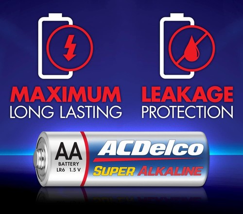ACDelco AA Super-Alkali-Batterien, 24 Stück, kostenloser Versand - Bild 5 von 6