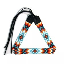Beaded Hat Band Native American Style Handmade hatband