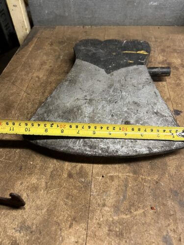 Antique Old Rare Abraham Lincoln Political Campaign Wooden Blade Axe Trade Sign - Picture 14 of 15