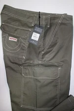True Religion Brand Jeans Klamata Green Cargo Pants SZ: 36 X 32 NWT RETAIL $159