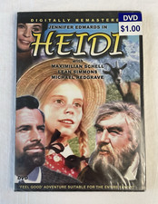 Heidi (DVD, 2004) New Sealed Jennifer Edwards Michael Redgrave Full Screen