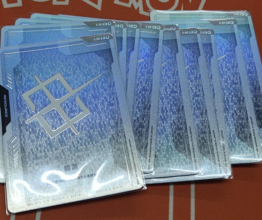 GUNDAM CARD GAME リソースパラレル 10枚セット GUNDAM CARD GAME Ver.β Beta Resource Parallel Card 10 Set