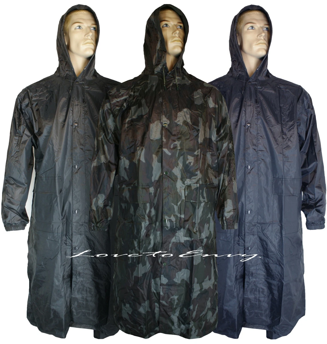 Waterproof mac top coat mens