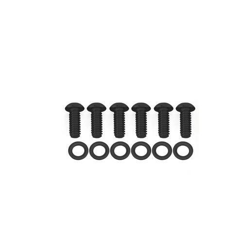 6 Stainless Derby Cover Hardware Bolt Screw For Harley Touring Softail Sportster - Picture 8 of 11