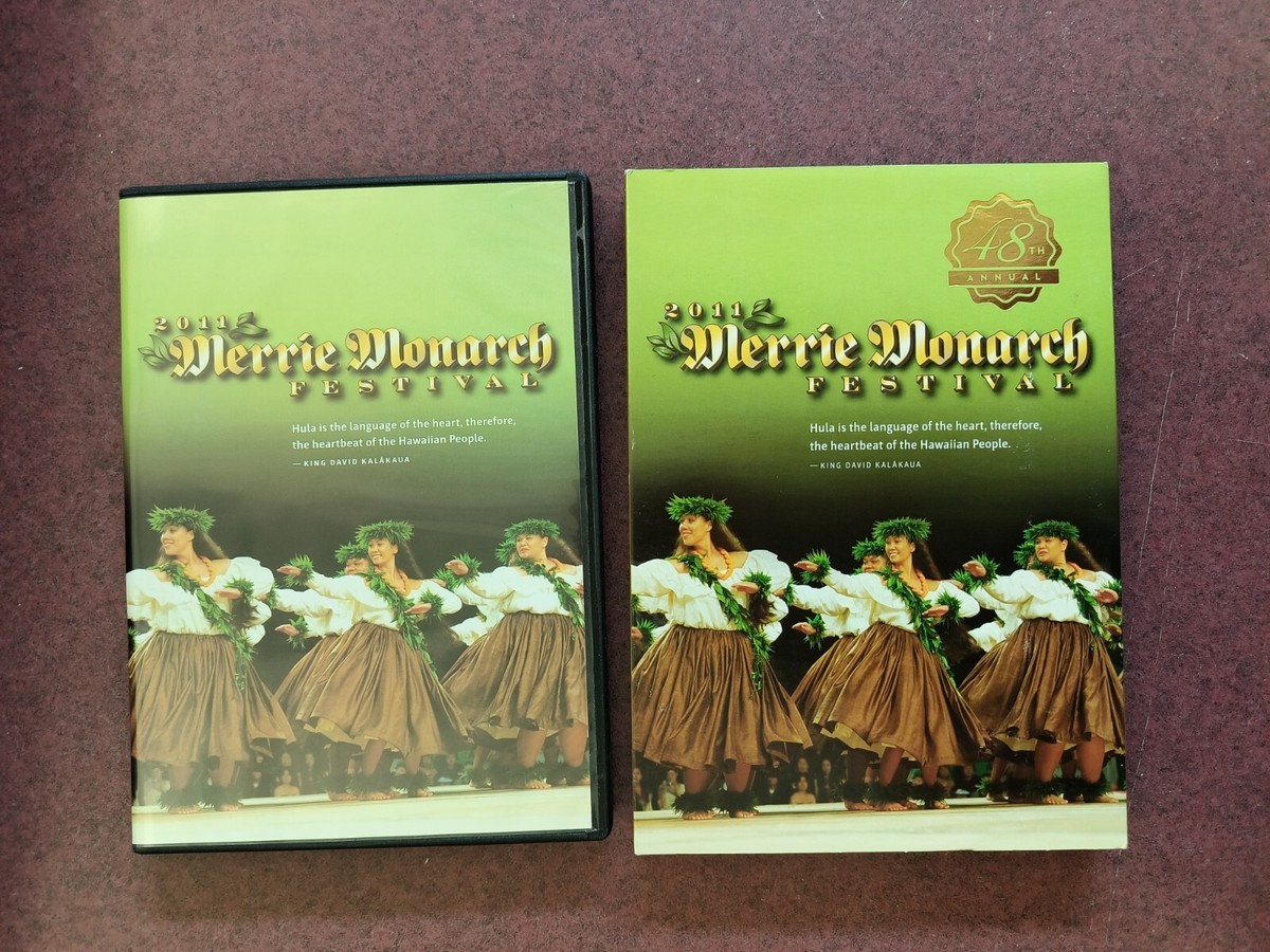 48th Annual Merrie Monarch Festival 2011 (DVD 4-Disc Set) 12 Hours