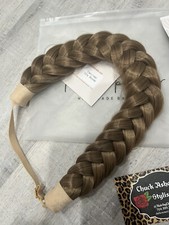 Elegant Synthetic Braided Headband Hairpiece Braid Hair Band Hair Extension