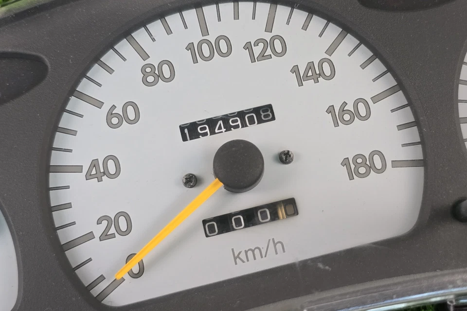 TOYOTA STARLET GLANZA V EP91 спидометр / кластер 7 об/мин A/T OEM б/у 83800-16020 - Изображение 4 из 4