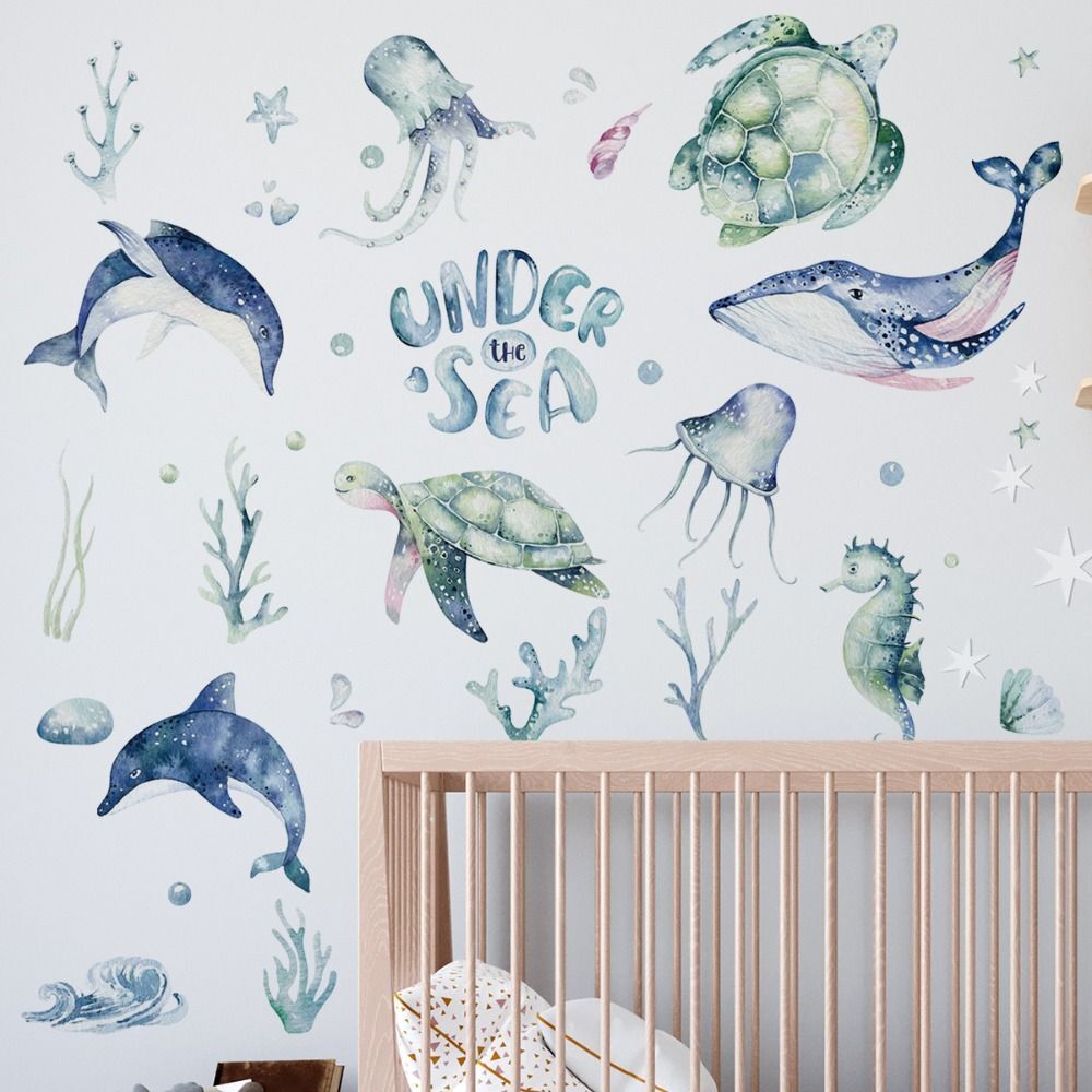 PVC Children's Bedroom Wall Stickers Forest Decorative Wall Stickers