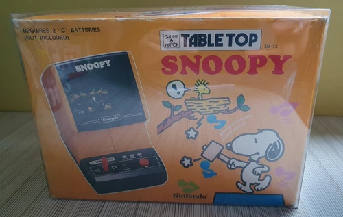 GAME WATCH TABLE TOP SNOOPY NINTENDO SM-73