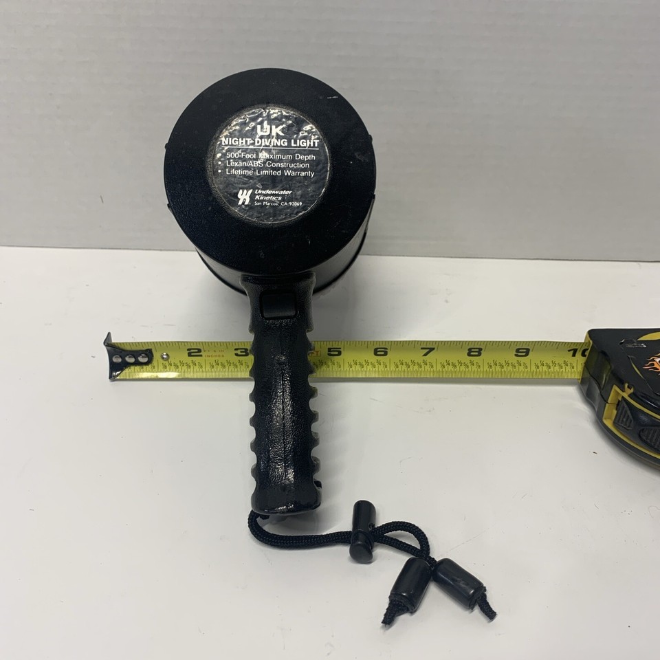 Vintage Underwater UK400 SCUBA Diving Torch Lamp Spot Light