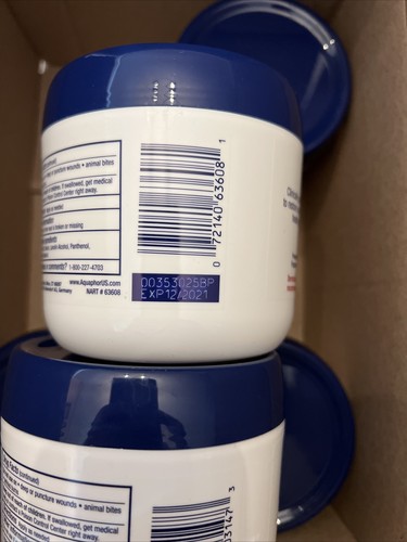 Aquaphor Advanced Therapy Healing Ointment14 Ounce Jar Ex Date 1/2028 12 Units - Picture 5 of 5