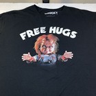 CHUCKY FREE HUGS HORROR MOVIE T SHIRT Mens XXL Scary Haunted Doll Halloween 