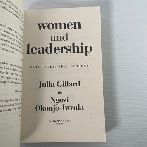 Women and Leadership: Real Lives, Real Lessons by Julia Gillard (Paperback,2020) - Picture 4 of 4