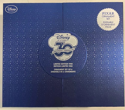 Disney Store 30th Anniversary Pixar Sketchbook Limited Ornament Set UP RETIRED - Picture 2 of 12