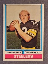 1974 Topps #470 Terry Bradshaw NM Sharp Crisp HOF