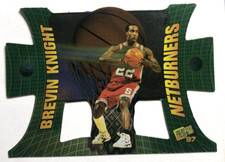 Brevin Knight NB13 1997 Press Pass Net Burners DIE CUT Basketball Card