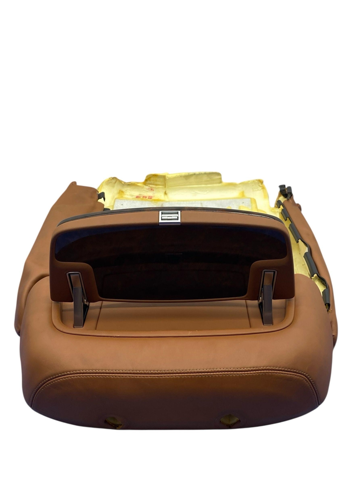 2006-2012 BENTLEY CONTINENTAL  FRONT LEFT UPPER CUSHION BACK REST W/ TRAY *WEAR*