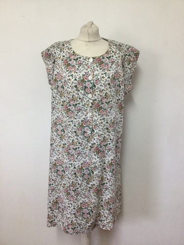 Vintage Dress Large Shift Pretty Floral Casual Summer - Picture 2 of 5