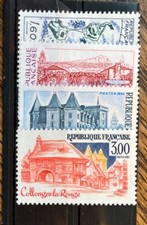 TIMBRES FRANCE 1982 N°2193 à 2196 YT NEUFS ** MNH