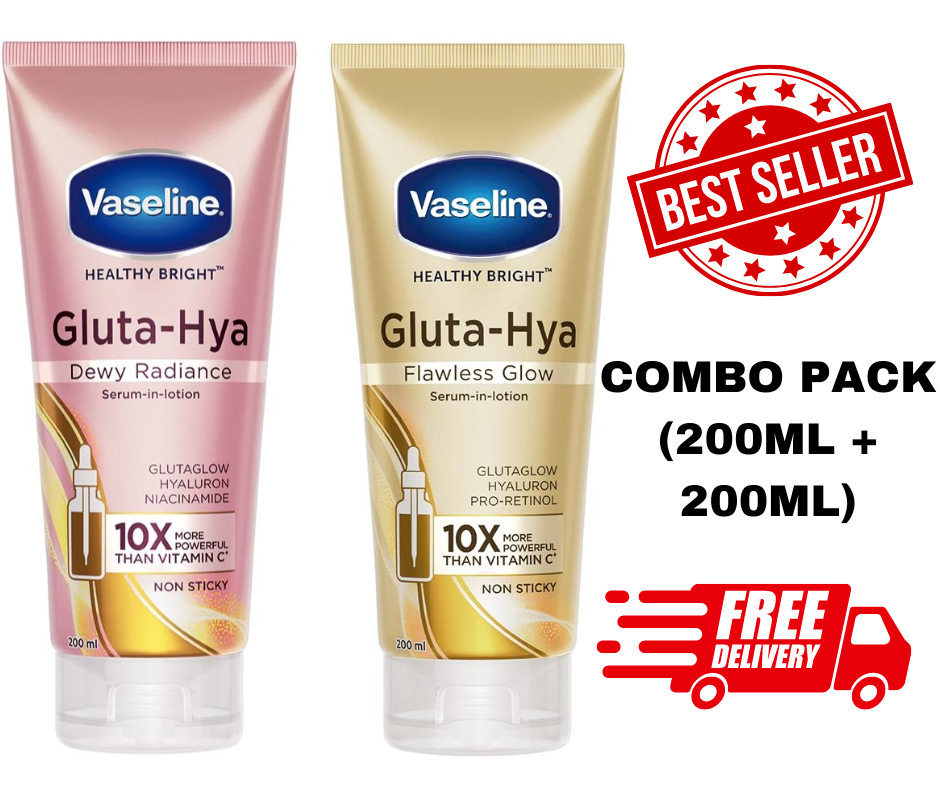 ボディローション Vaseline GLUTA-HYA set タイ Vaseline Gluta Hya ボディローション 2本セット - メルカリ