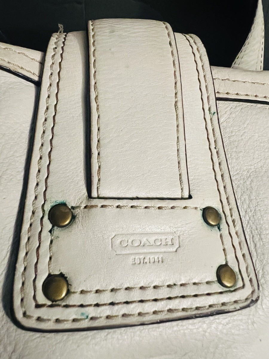 COACH LEGACY 65th ANNIVERSARY ICONIC TOTE HANDBAG IVORY