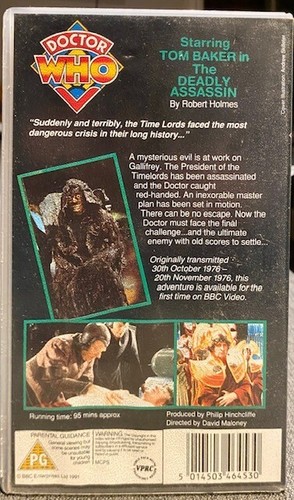 Classic Doctor Who VHS BBC Video Tapes - Picture 53 of 140