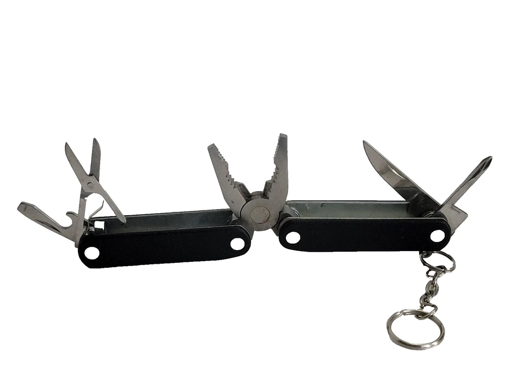 Multi tool knife Pliers Scissors Bottle Opener Phillips Screwdriver - Used