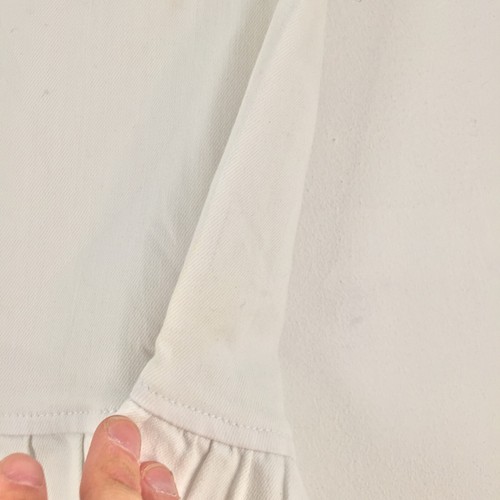 Seed heritage womens skirt size 6 straight flare zip cotton denim stretch 041190 - Picture 4 of 10