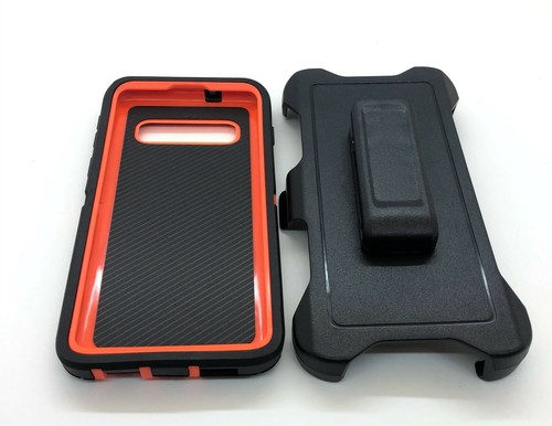 For Samsung Galaxy s10 s10+ S10E Case Shockproof Series 3 Layer with Belt Clip - Picture 21 of 46