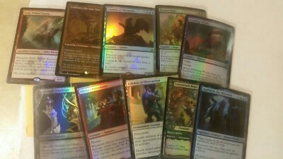 MTG MAGIC THE GATHERING 10 RARE FOIL LOT